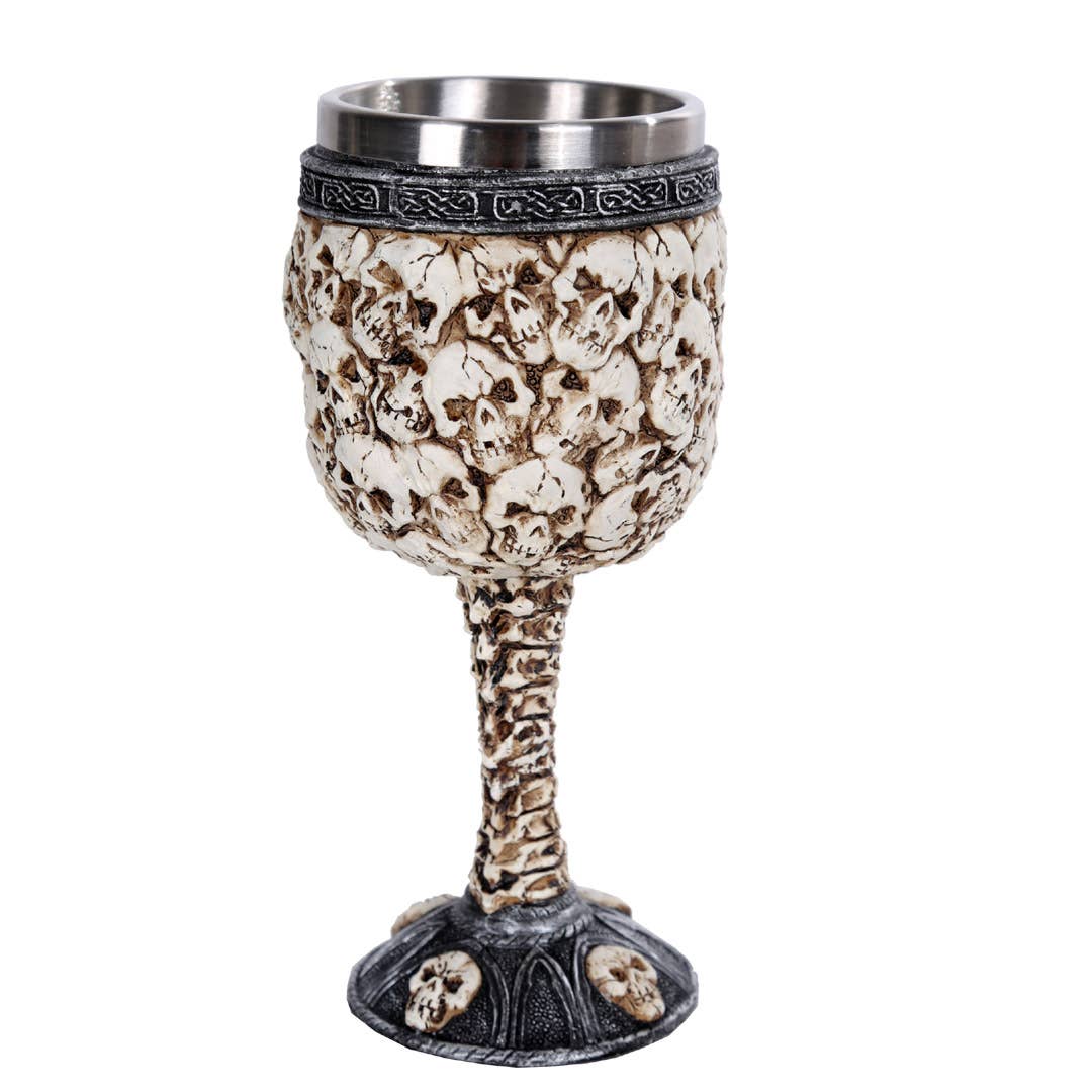 Skulls Wine Goblet