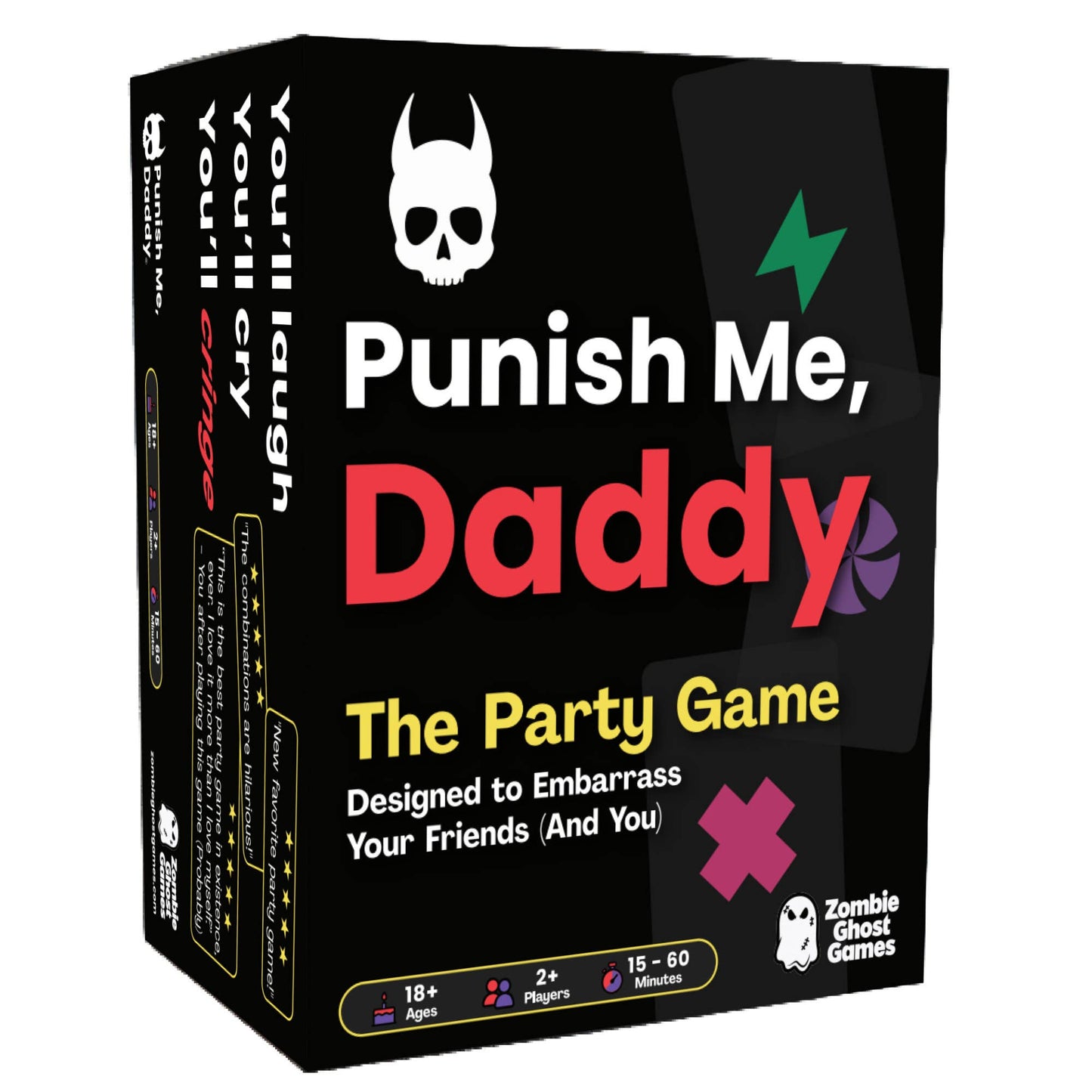 Punish Me, Daddy Party Game with Over 1,000,000 Combinations