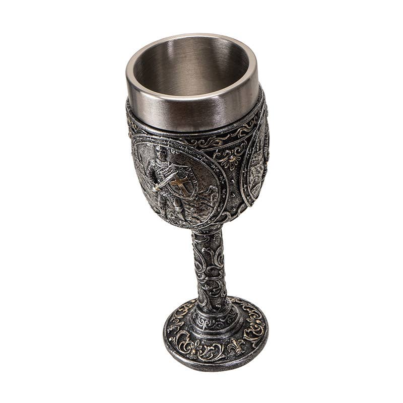 Medieval Knight Wine Goblet