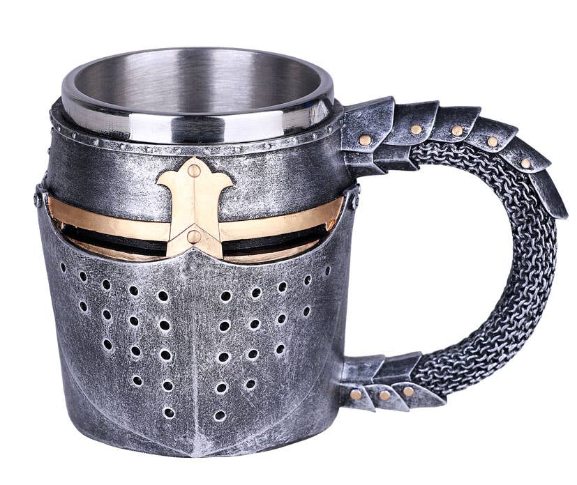 Knight Helmet Mug