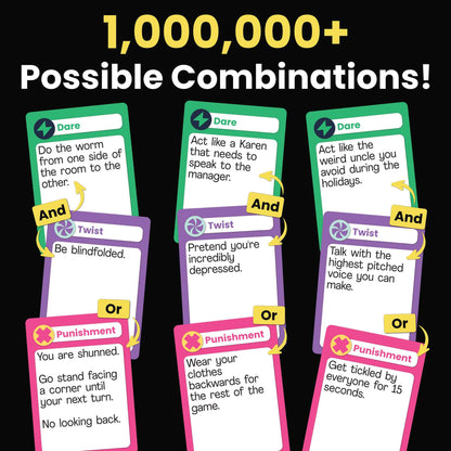 Punish Me, Daddy Party Game with Over 1,000,000 Combinations