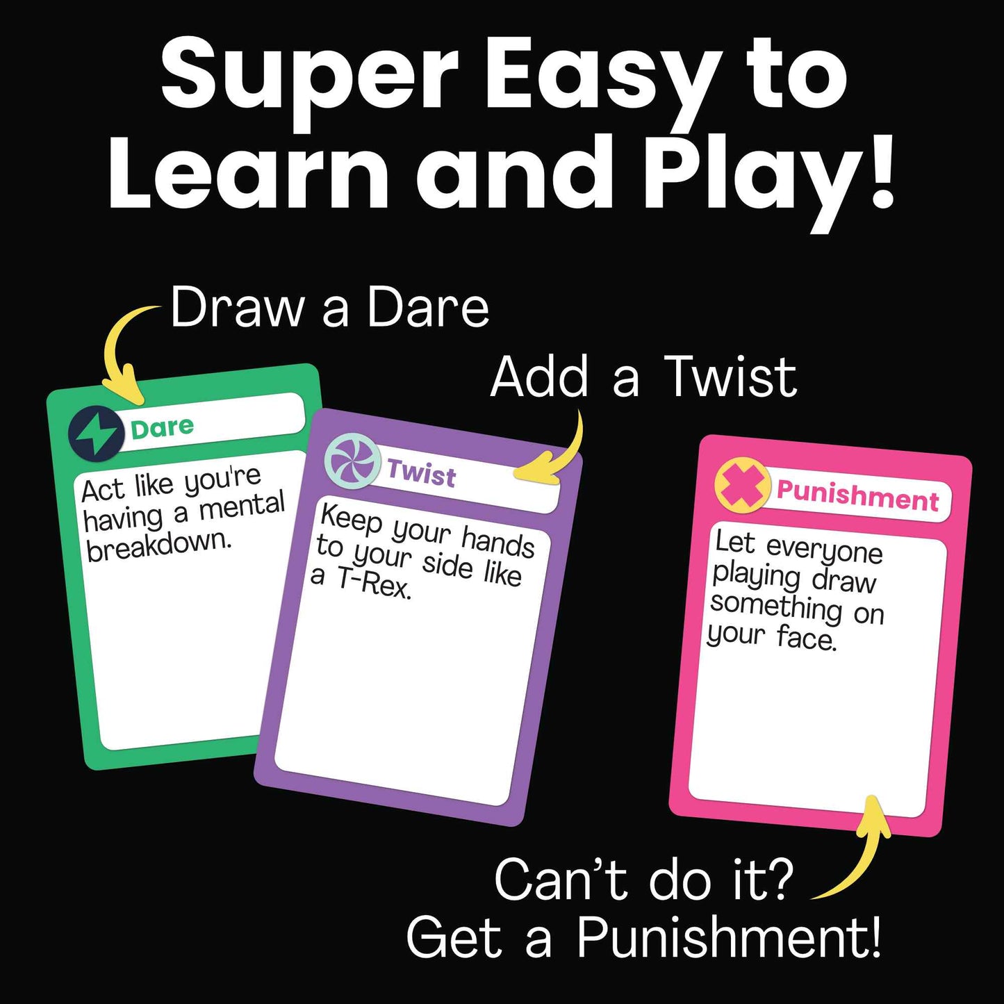 Punish Me, Daddy Party Game with Over 1,000,000 Combinations