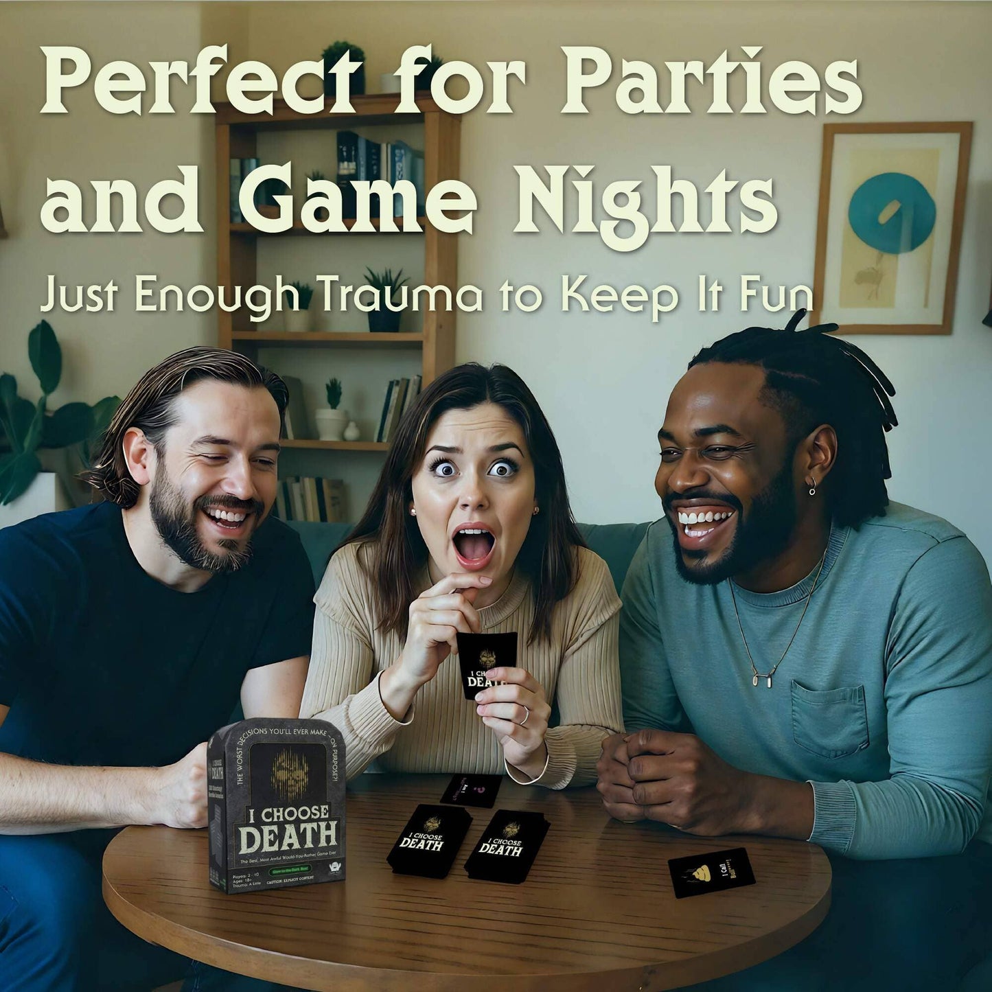 I Choose Death Would-You-Rather Card Game (Glow-in-the-Dark)