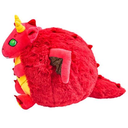 Mini Squishable Red Dragon (7")