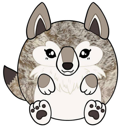 Squishable - Mini Wolf Plush